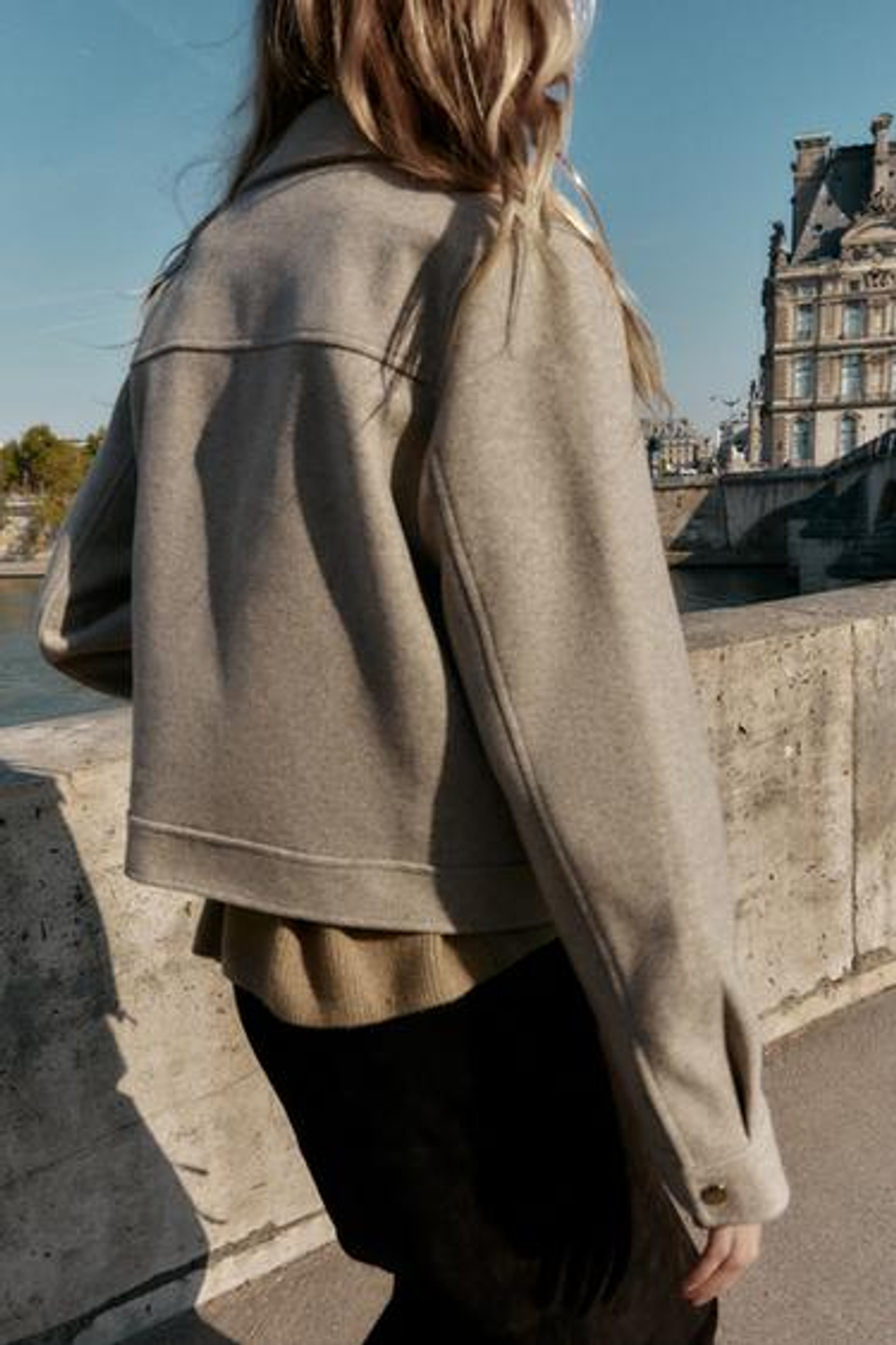 Мягкая куртка на молнии - ZARA