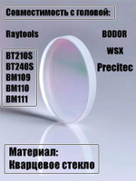 Защитное стекло 27,9 х 4,1мм - 10шт.