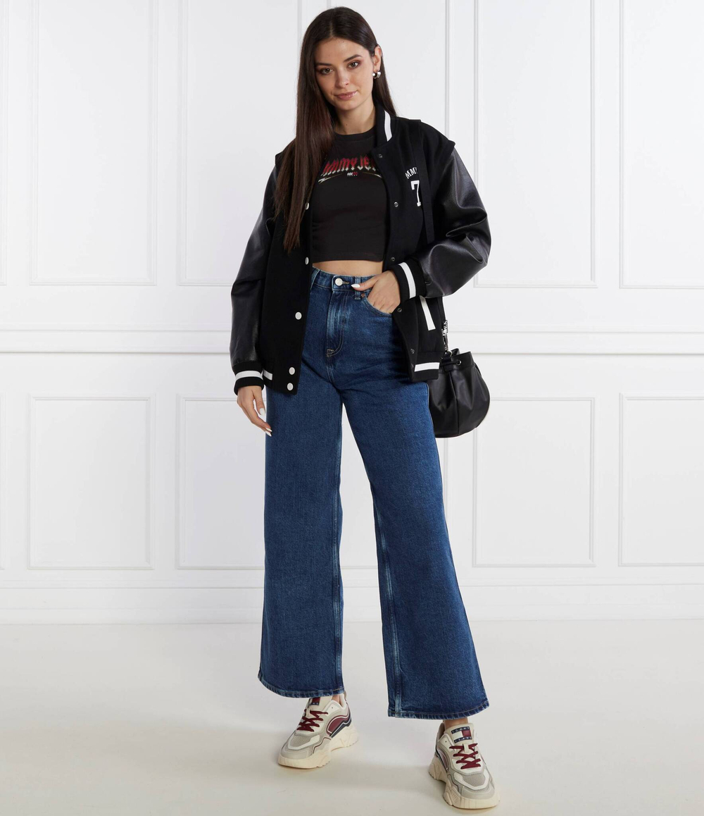 Футболка WASHED TJ ROCK Tommy Jeans - черный(DW0DW17528)