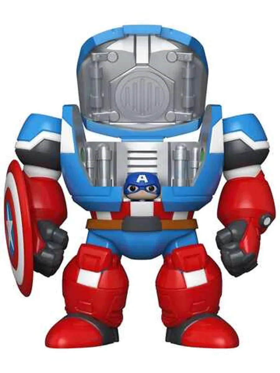 Funko Bitty POP! Bitty Bot Marvel. What If...?: Captain America Mech with Captain America