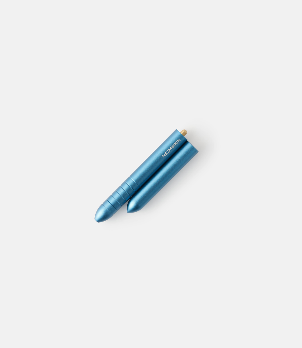 Mezmoglobe Mezmopen Aluminum Ocean Blue — магнитная ручка-трансформер из алюминия
