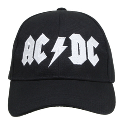 Бейсболка текстильная с вышивкой группы AC/DC