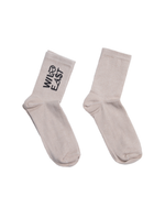 SOCKS “LOGO” BEIGE — ПРЕДЗАКАЗ