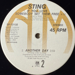 Sting ‎– If You Love Somebody Set Them Free (США 1985г.) 12", 45 RPM