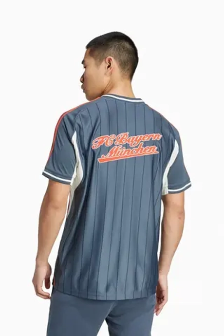 Футболка adidas FC Bayern 25/26 US - серый