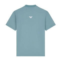 Мужское теннисное поло EA7 Man Jersey - silver pine