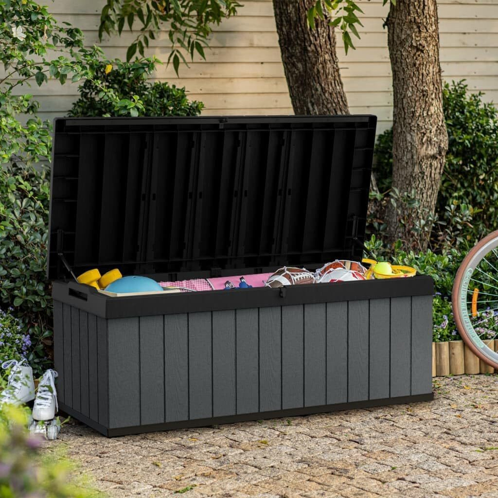 Пластиковый сундук Keter Darwin 380 л graphite