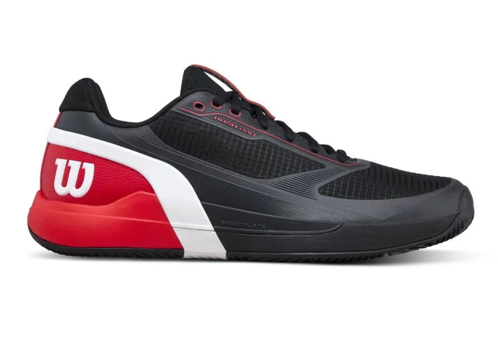 Теннисные кроссовки Wilson Rush Pro 5 Clay - black/infrared/white