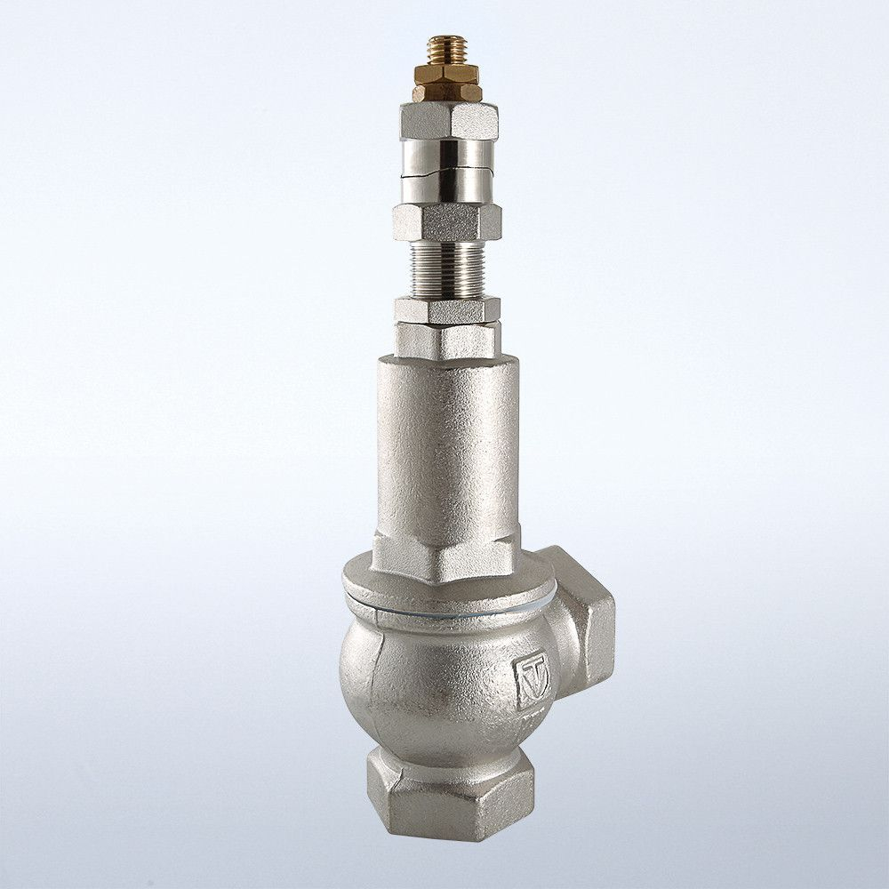 Клапан предохранительный регулируемый VALTEC 1-12 бар 1/2 VT.1831.N.04