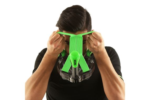 Маска полнолицевая Seac Sub Magica Black/Lime