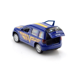 Модель ин.мет. SKODA YETI СПОРТ 12см. откр.двери коробка