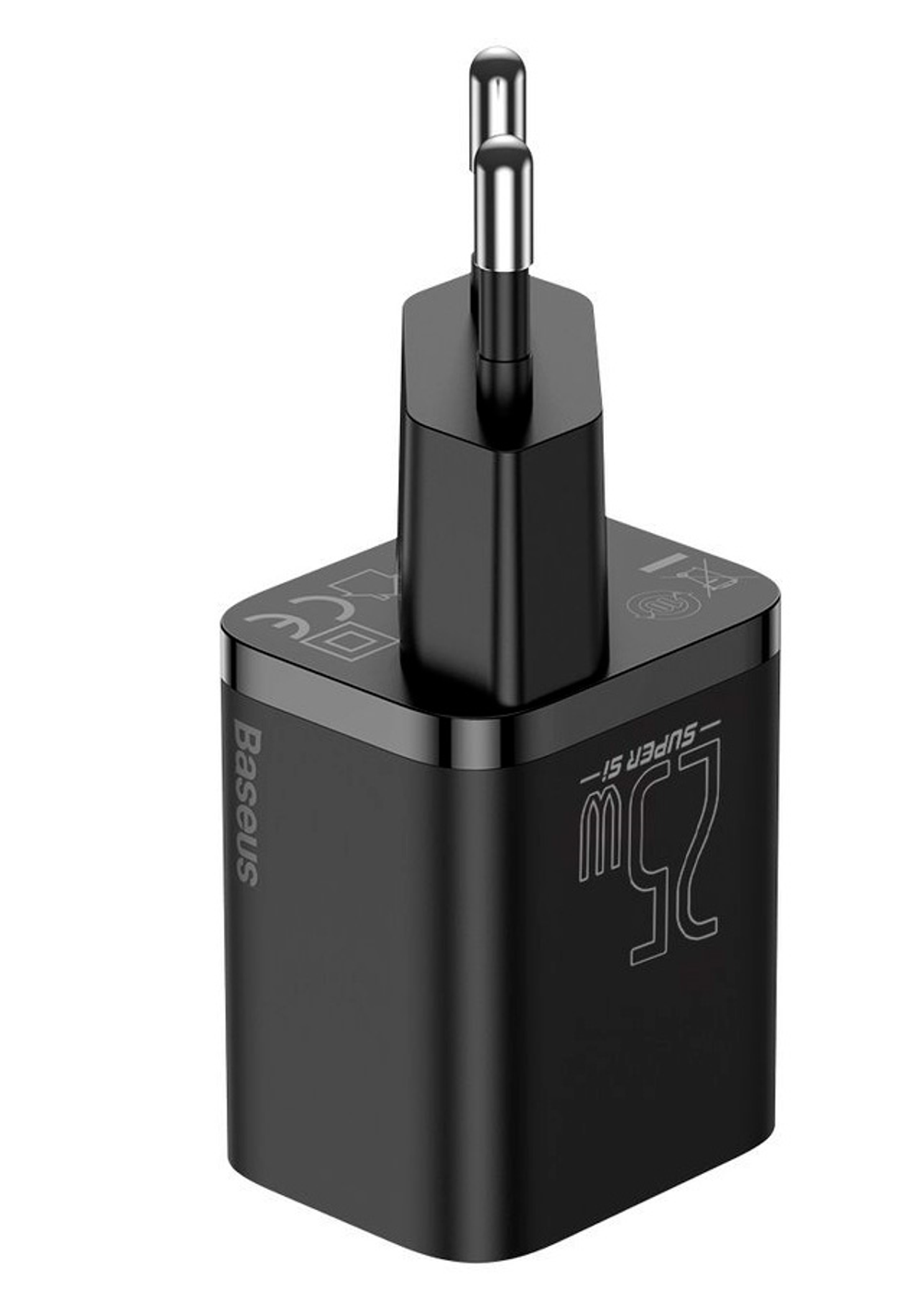 Сетевое зар. устр. Baseus Super Si Quick Charger 1C 25W 1м EU (TZCCSUP-L01) черное