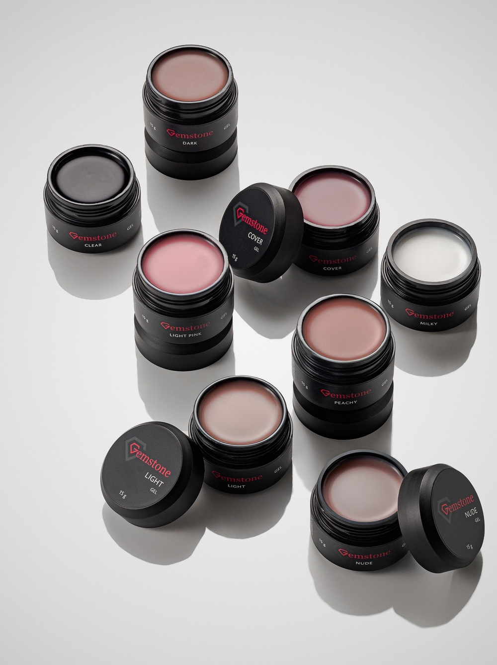 Gemstone Гель моделирующий Hema free, 30 мл Clear прозрачный
