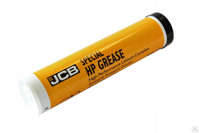 Смазка пластичная туба (синяя) JCB HP Grease 400 гр. (1 упаковка - 24шт)