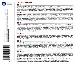 Сборник / Best Mozart 100 (6CD)