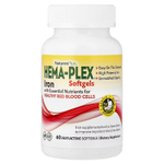 NaturesPlus, Хема-Плекс®, железо, 60 капсул быстрого действия