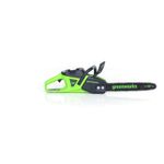 Цепная пила аккумуляторная Greenworks GD40CS20XK8 Арт. 2008807UH, 40V, 40 см, 2000 Вт, бесщеточная, c 1хАКБ 8 Ач И ЗУ