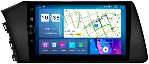 Магнитола для Hyundai Elantra 2021+ - Parafar PF583LHDAV на Android 12, Быстрая, CarPlay, 4G SIM-слот
