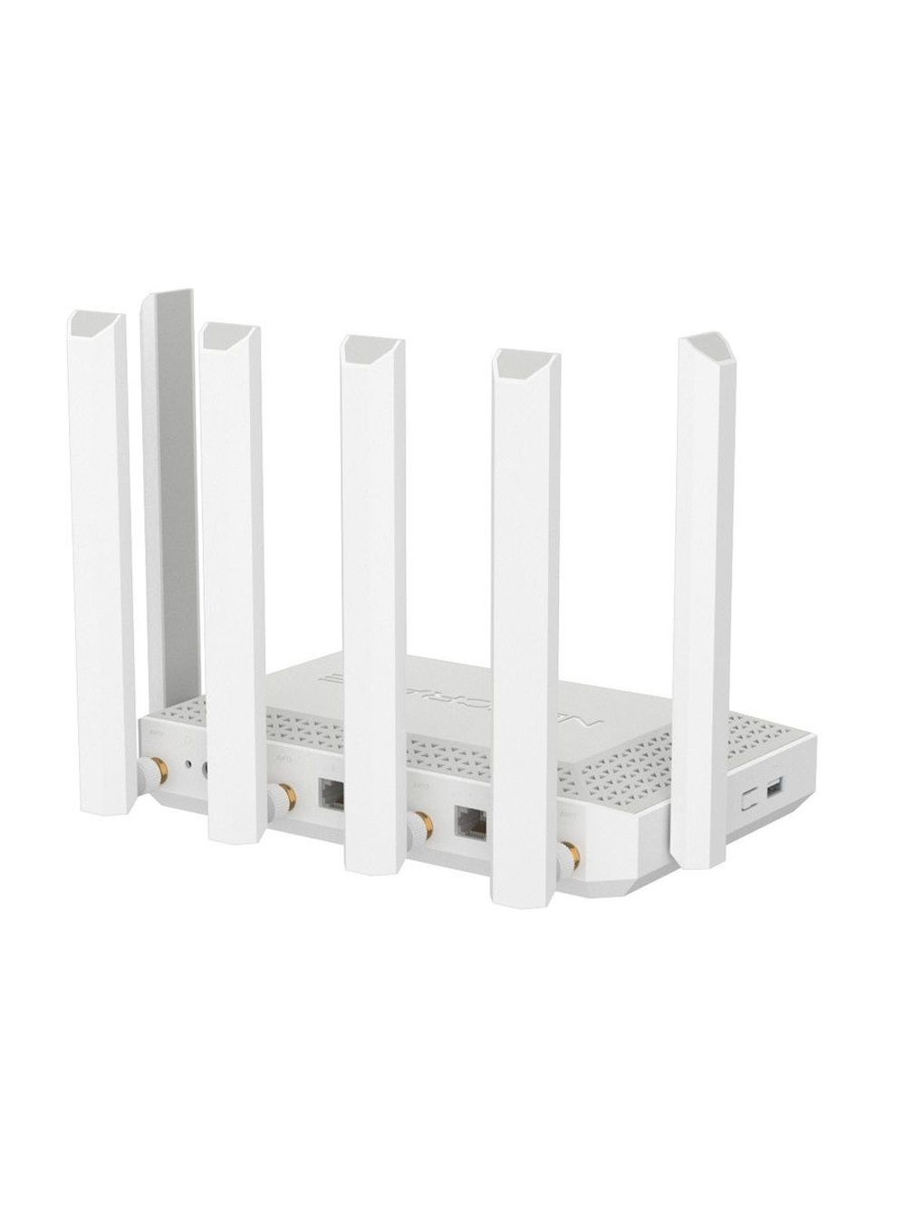 Мультигигабитный интернет-центр Netcraze Hero 5G (NC-4110) с модемом 5G, двумя слотами для SIM-карт, Mesh Wi-Fi 6 AX3000, Smart-коммутатором 12.5G и 41G, многофункциональными портами USB 3.0 и 2.0