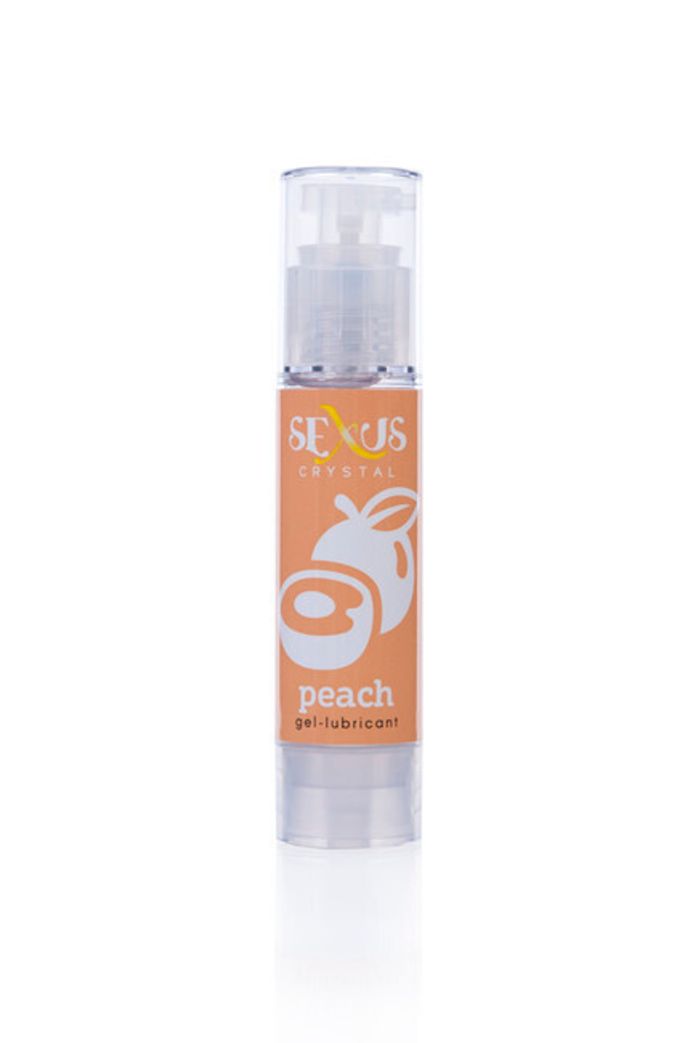 Гель-лубрикант на водной основе с ароматом персика CRYSTAL PEACH 60 мл
