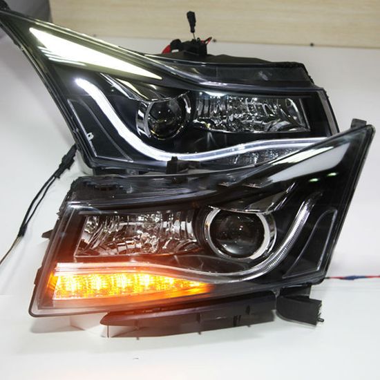 Фары CHEVROLET CRUZE 09-12 DAYLIGHT BLACK