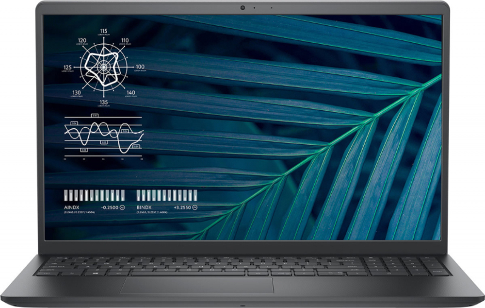 Ноутбук Dell Vostro 3510 - 15.6", 1920x1080 (Full HD), Intel Core i5 1135G7 2400MHz, SODIMM DDR4 8GB, SSD 256GB, Intel Iris Xe Graphics, Bluetooth, Wi-Fi, noDVD, 3cell, Чёрный, Windows 11 Pro 64, 210-AZZU-A8