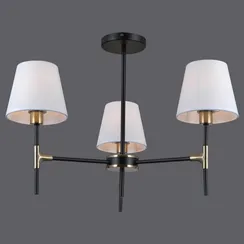 Потолочная люстра  IL0185-3CSQ-24 BK AB CASTOR ILLUMICO