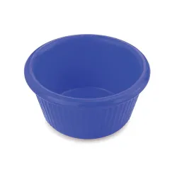 Соусник 80 мл d 7,9 см h4 см круглый пластик синий P.L. Proff Cuisine