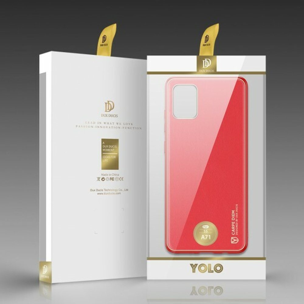 Чехол Dux Ducis Yolo для Samsung Galaxy A71 Красный, 012259