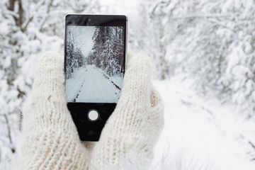 Смартфоны с лучшими камерами для зимних снимков