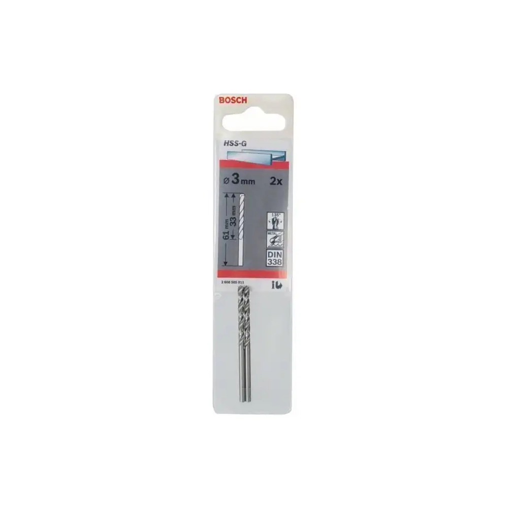 Сверло по металлу HSS-G 4,5 мм BOSCH 2608585920