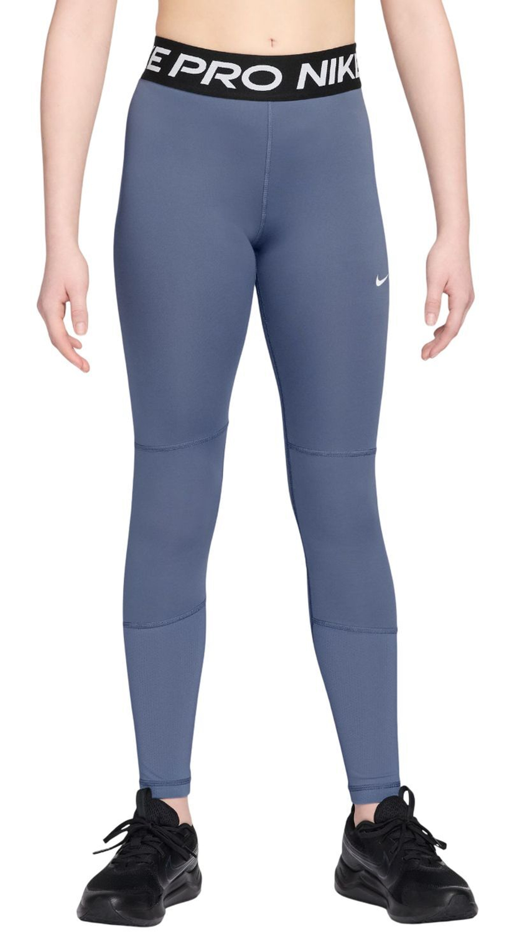 Брюки для девочки теннисные Nike Girls Pro Dri-Fit - world indigo/black/white