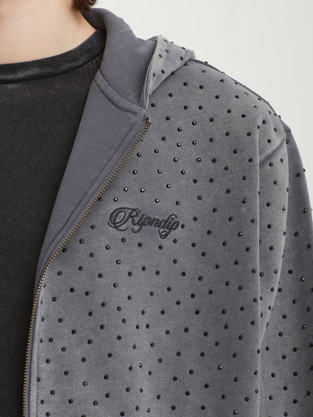 Мужская Толстовка Ripngems Zip Up