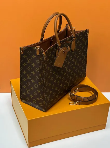 Сумка Louis Vuitton On The Go MM (35 x 27 x 14 см)