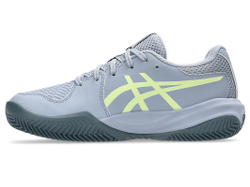 Juniorskie buty tenisowe Asics Gel-Resolution X GS Clay - grey blue/pistachio