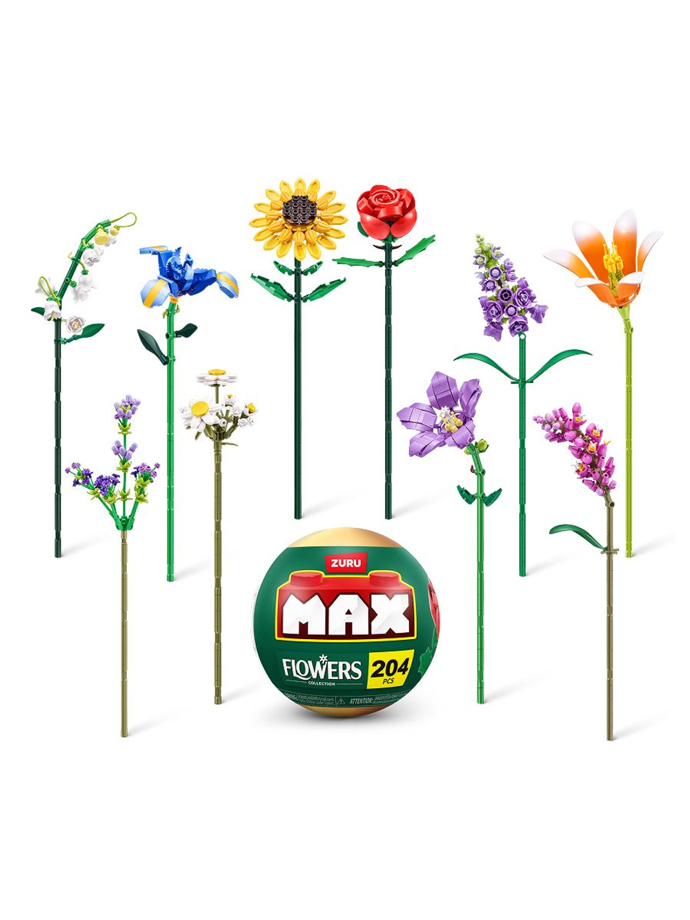 Фигурка MAX Build - Flowers Цветы 2 в 1