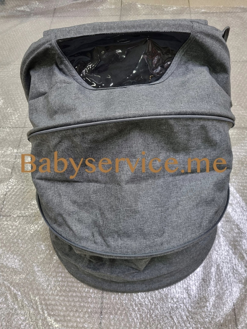 Капюшон Carrello Bravo серый