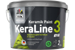 Краска для стен и потолков Dufa Premium KeraLine Keramik Paint 3 глубокоматовая белая база 1