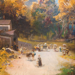 «Неаполитанский пейзаж / Neapolitanische Landschaft»