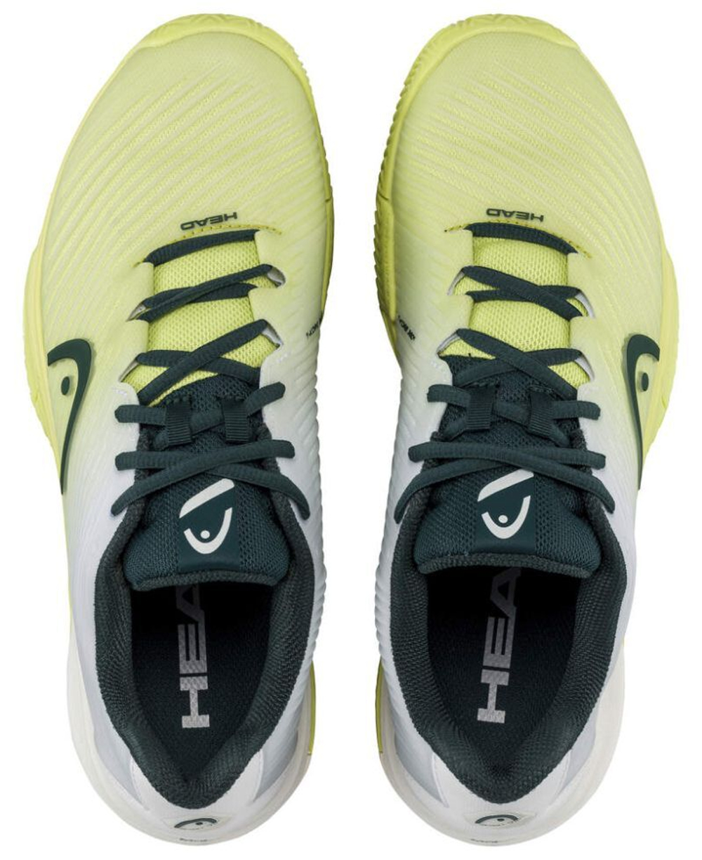 Мужские теннисные кроссовки Head Revolt Pro 4.0 Clay - light green/white