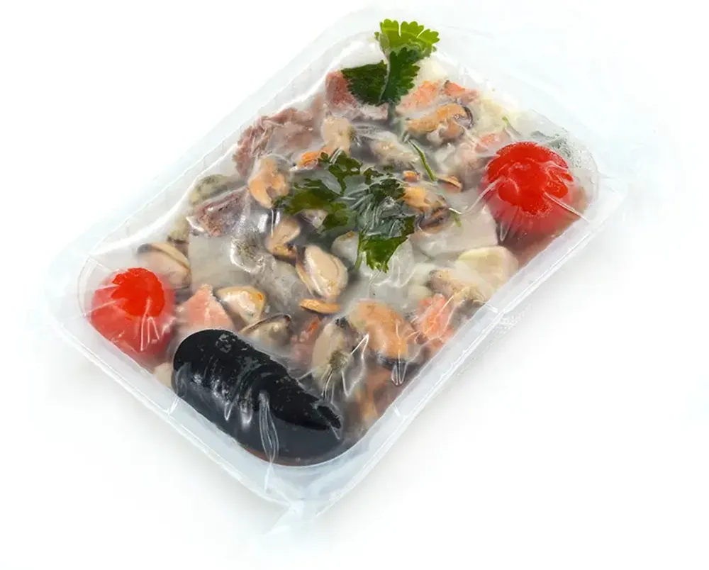 Суп Буйабес с дикой рыбой и морепродуктами с/м