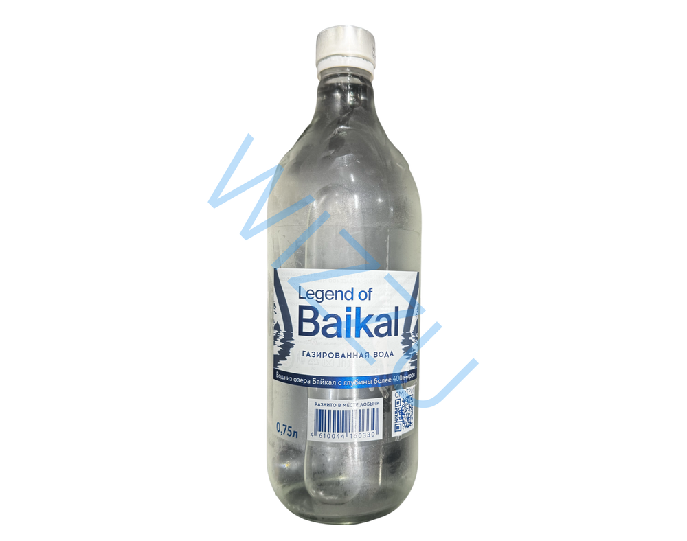 Вода Legend of Baikal газированная 0,75л
