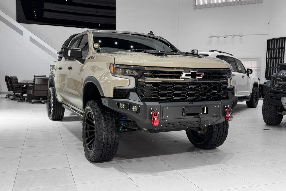 Бампер силовой передний BMS PRO-Line для Chevrolet Silverado 2022-2026 ZR2