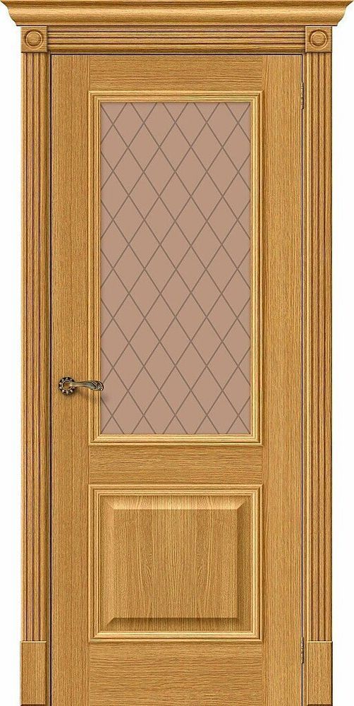 Дверь Вуд Классик-13 / Цвет Natur Oak / Стекло Bronze Сrystal / Двери Браво Дверь Вуд Классик-13 / Цвет Natur Oak / Стекло Bronze Сrystal / Двери Браво