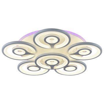 Светодиодная люстра 168W+11W 3000К-6000К RGB 8070/5+1 WHT белый Profit Light