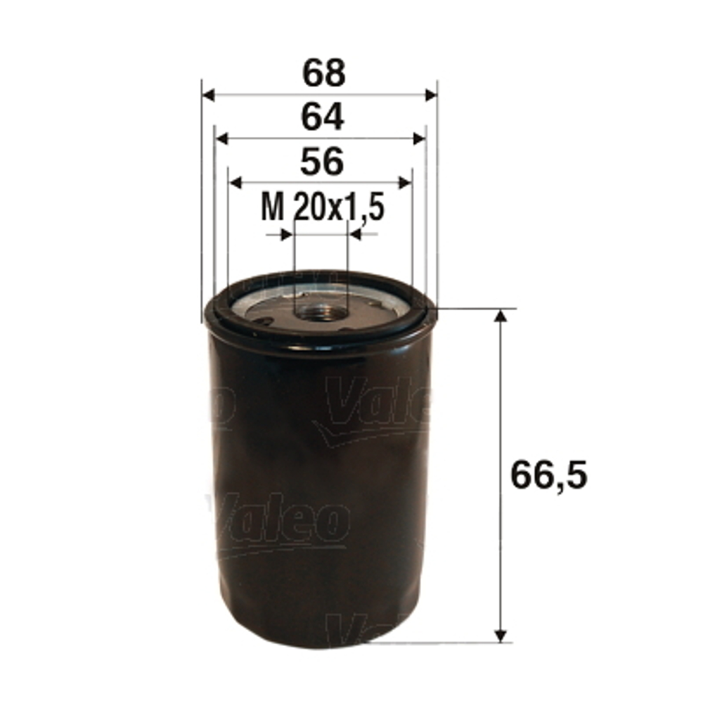 VALEO - 586022-VAL - Oil Filter