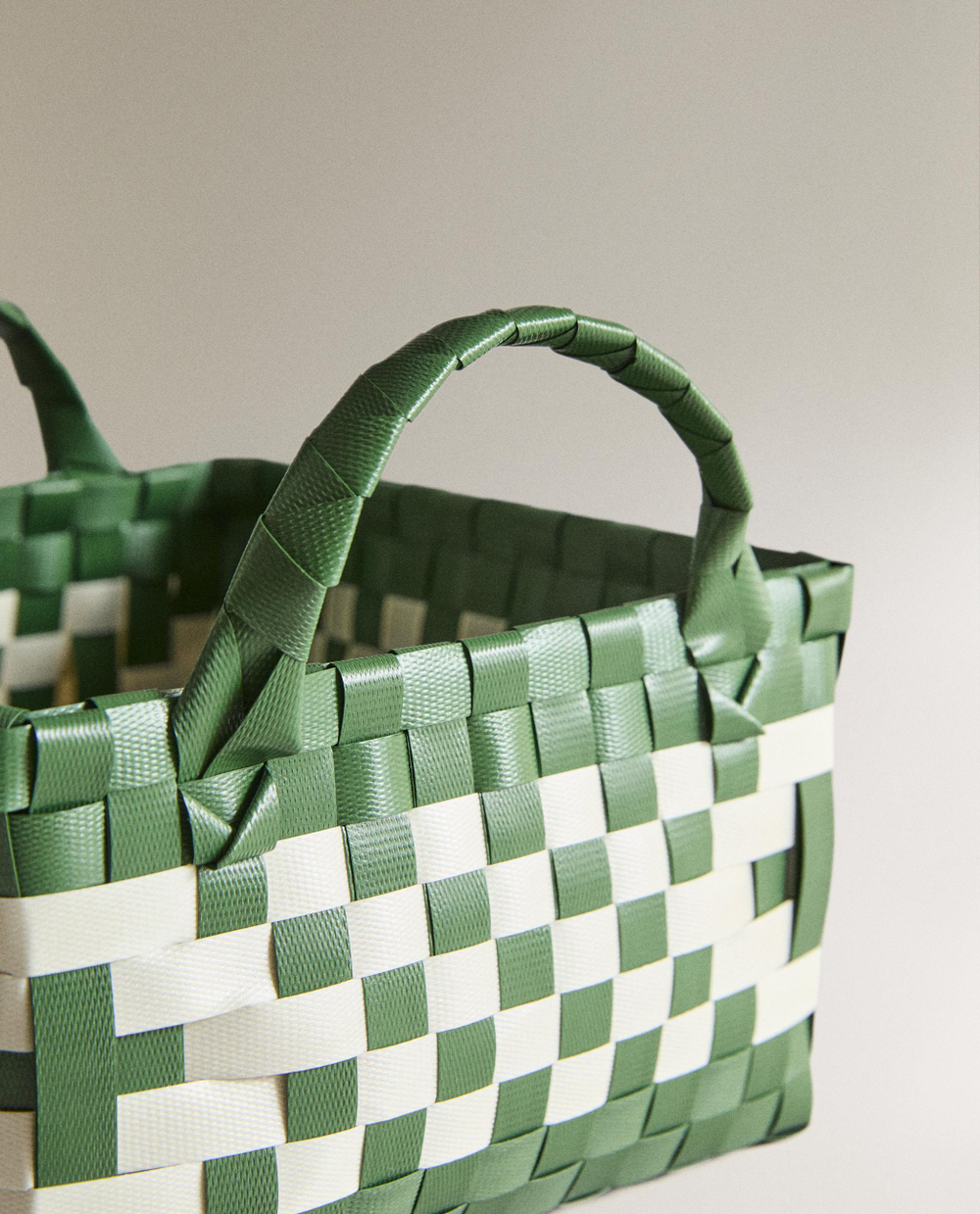 Корзина изо льна Zara Home, фото 4