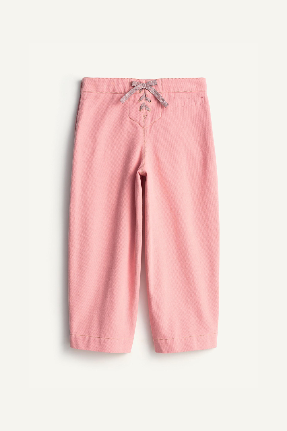 ZARA БРЮКИ СВОБОДНОГО КРОЯ - LIMITED EDITION, РОЗОВЫЙ