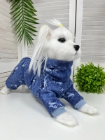 Комбинезон для собак с начесом