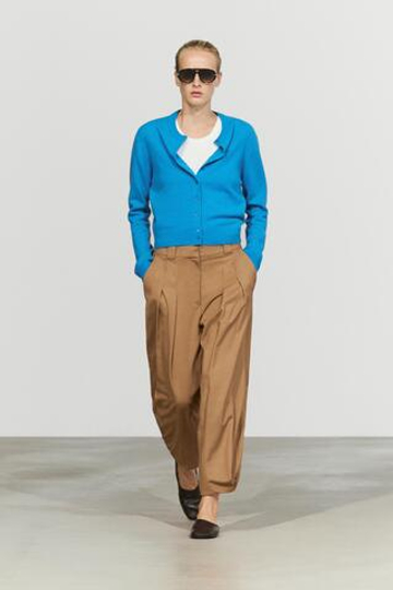 Massimo Dutti Кардиган с пуговицами, бирюзовый